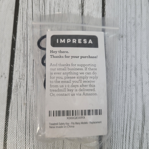 New Impresa Replacement Treadmill Safety Key - Picture 2 of 4